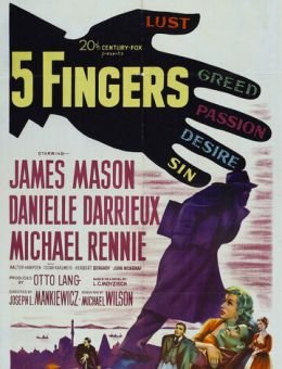 Пять пальцев (1952)